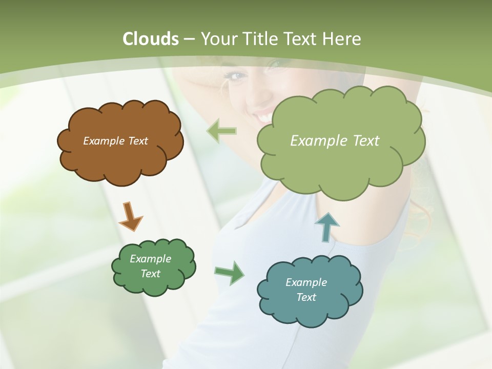 Pilates Square Domestic PowerPoint Template