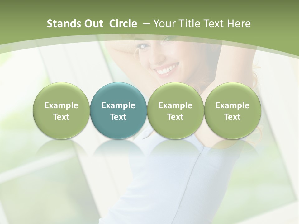 Pilates Square Domestic PowerPoint Template