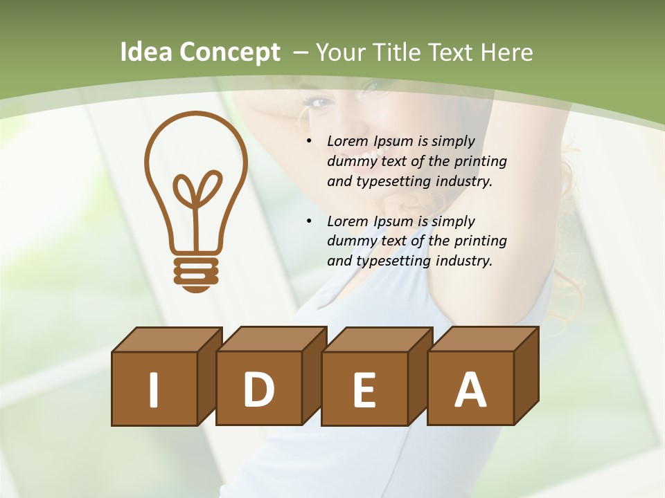 Pilates Square Domestic PowerPoint Template