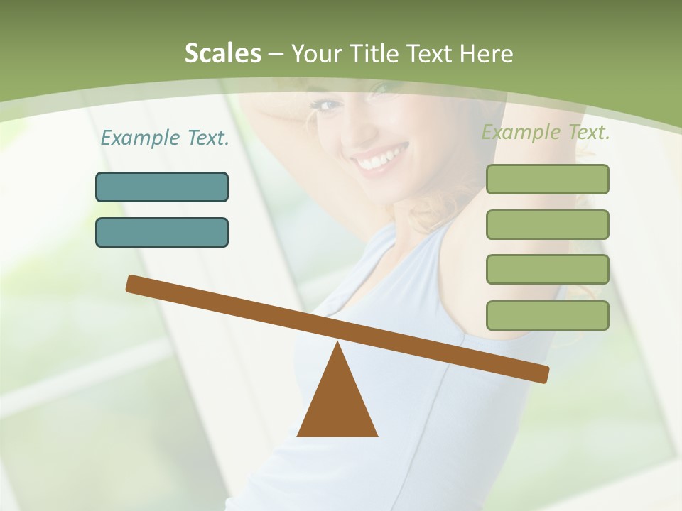 Pilates Square Domestic PowerPoint Template