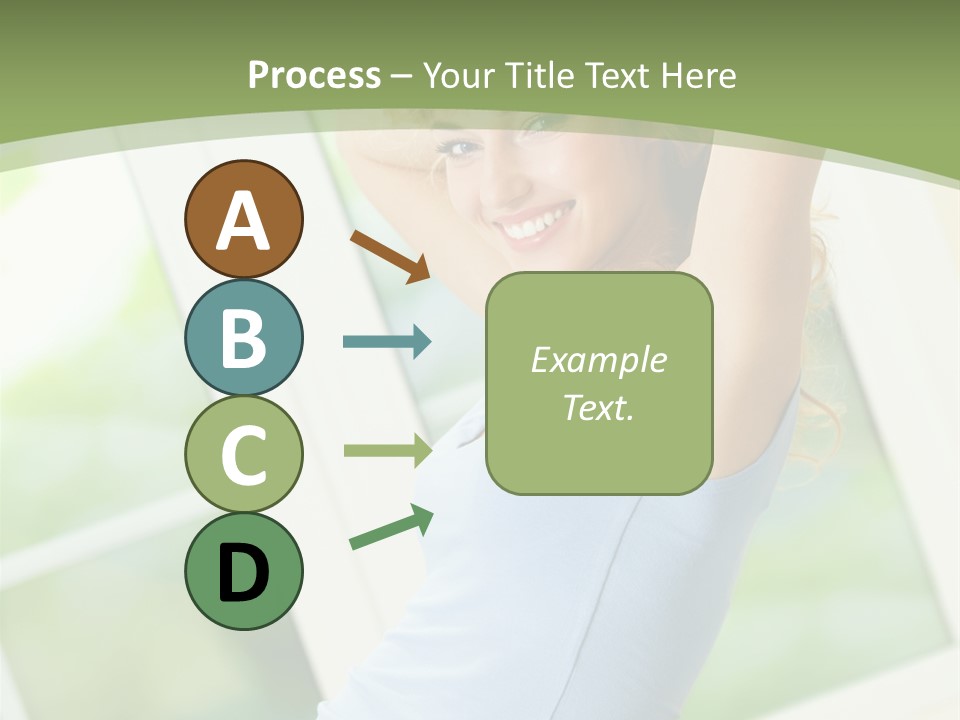 Pilates Square Domestic PowerPoint Template