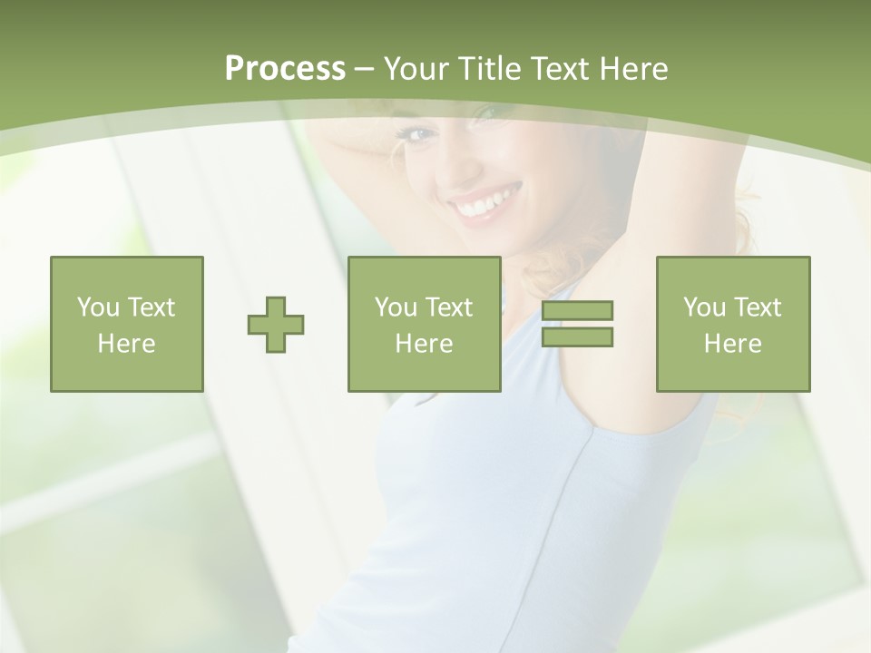 Pilates Square Domestic PowerPoint Template