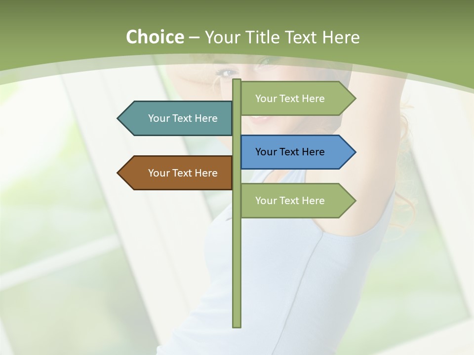 Pilates Square Domestic PowerPoint Template