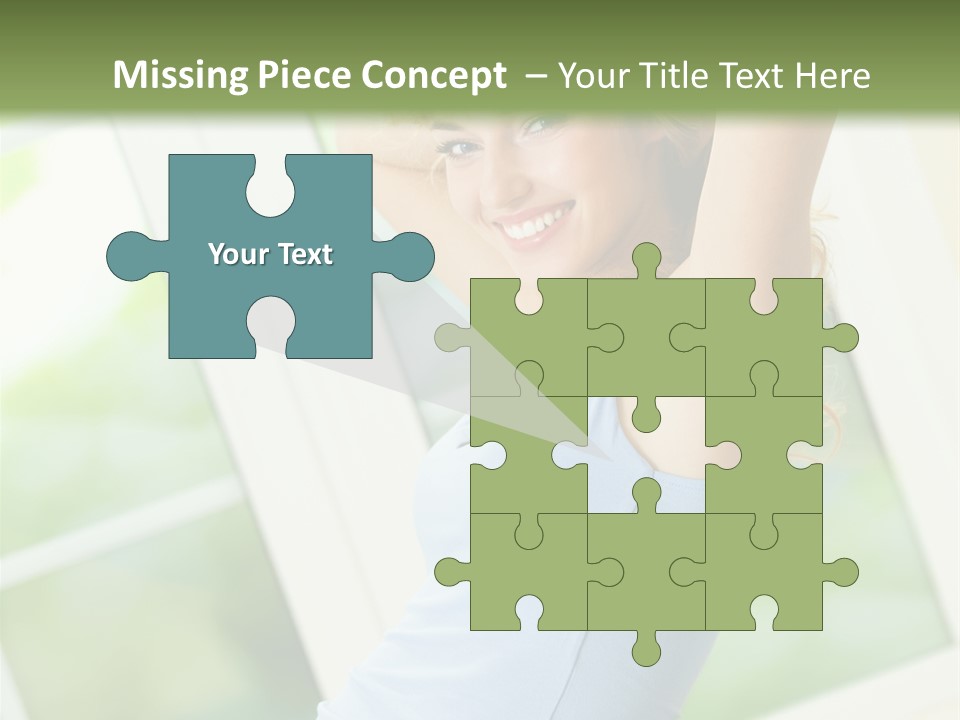 Ball Fit Portrait PowerPoint Template