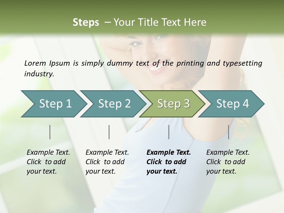 Ball Fit Portrait PowerPoint Template