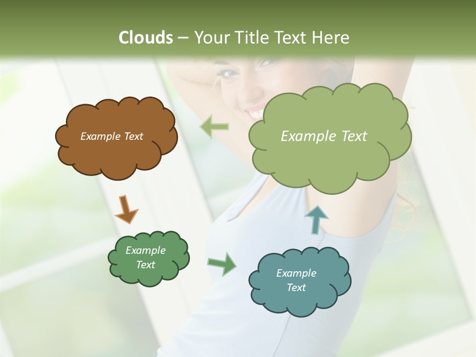 Ball Fit Portrait PowerPoint Template