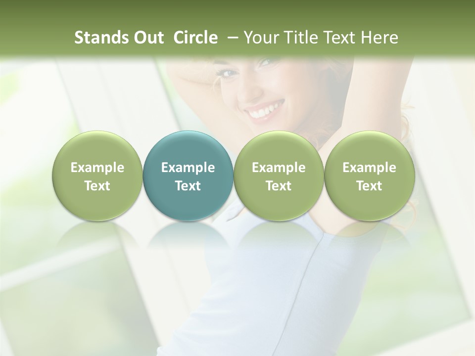 Ball Fit Portrait PowerPoint Template