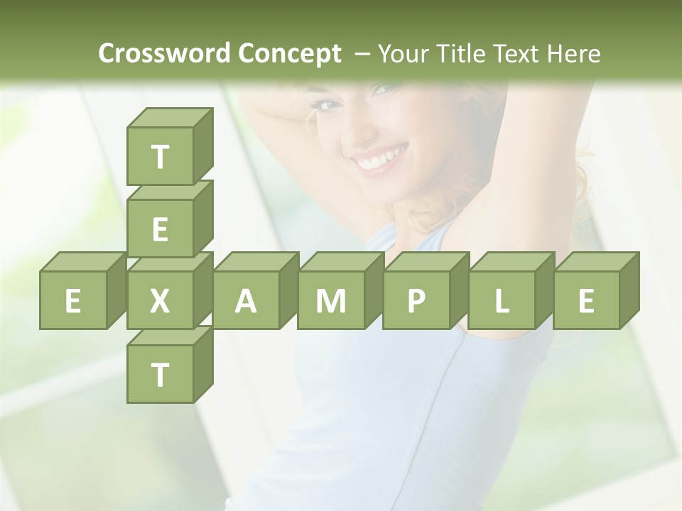 Ball Fit Portrait PowerPoint Template