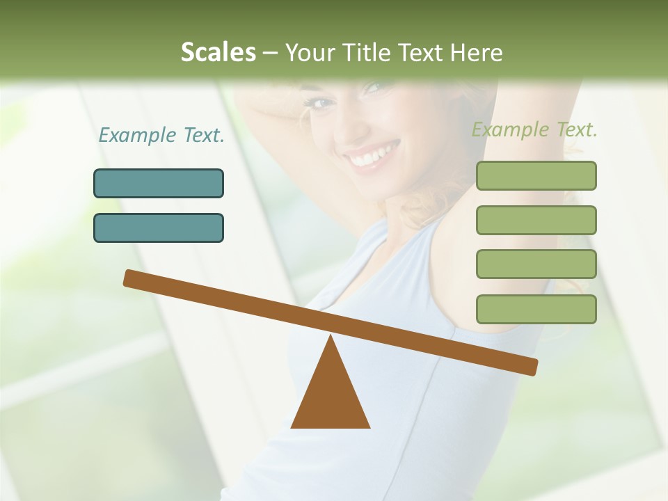 Ball Fit Portrait PowerPoint Template