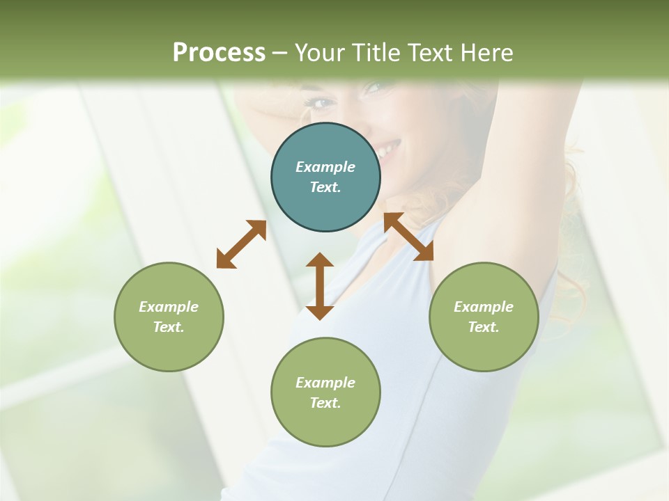 Ball Fit Portrait PowerPoint Template