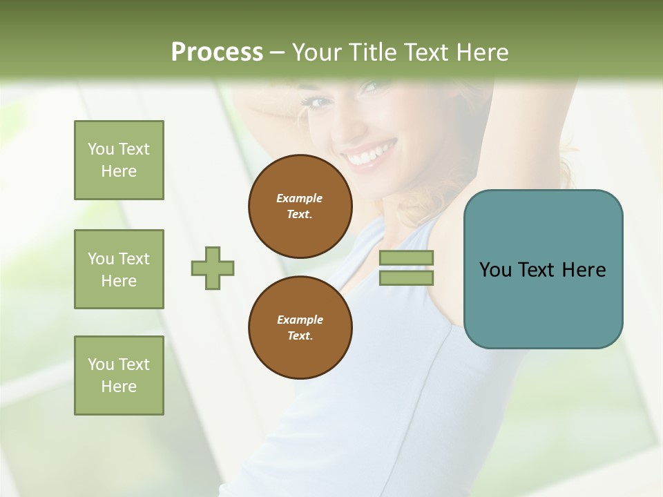 Ball Fit Portrait PowerPoint Template