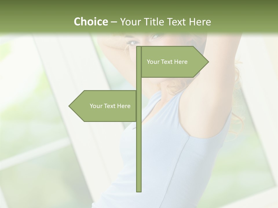 Ball Fit Portrait PowerPoint Template