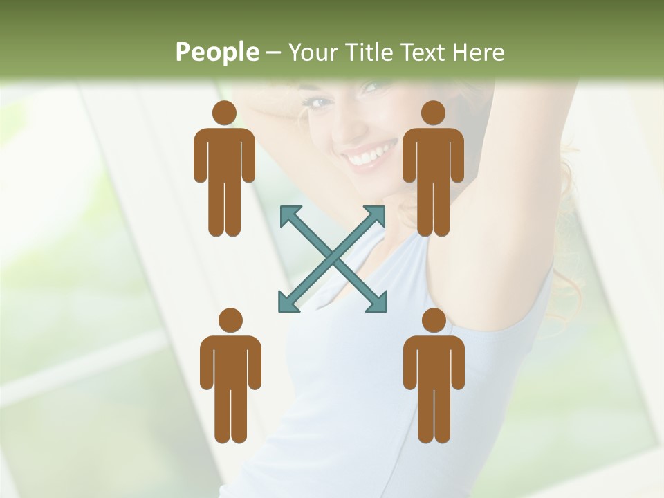 Ball Fit Portrait PowerPoint Template