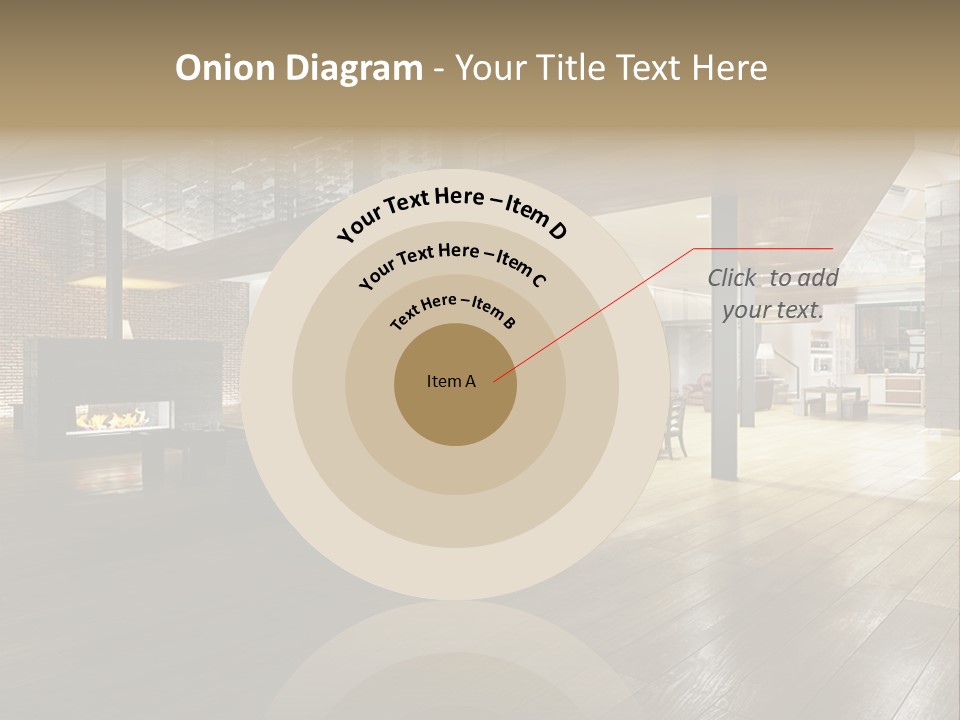 Luxusapartment Apartment Stein PowerPoint Template