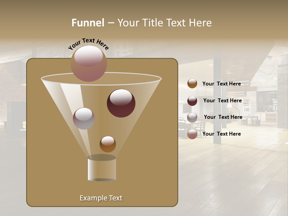 Luxusapartment Apartment Stein PowerPoint Template