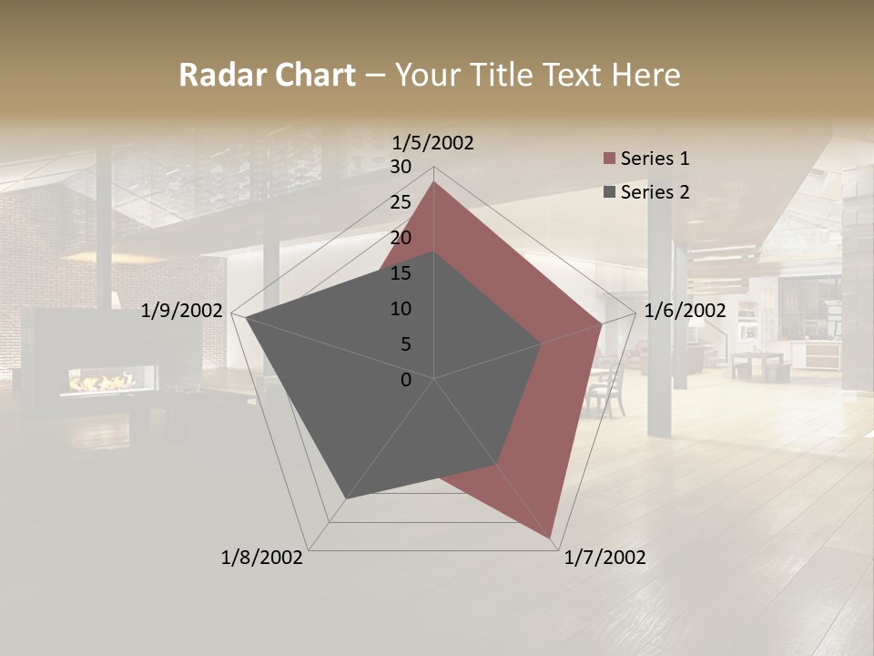 Luxusapartment Apartment Stein PowerPoint Template
