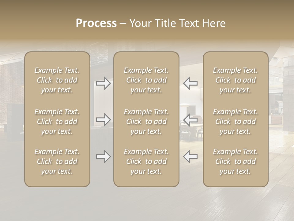Luxusapartment Apartment Stein PowerPoint Template