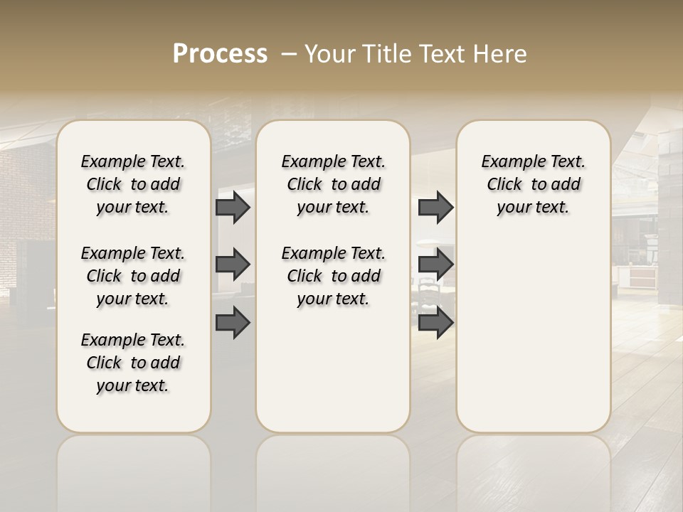 Luxusapartment Apartment Stein PowerPoint Template