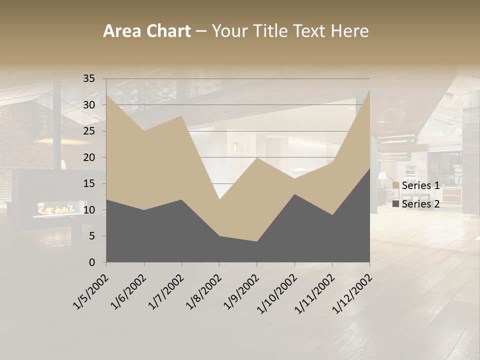 Luxusapartment Apartment Stein PowerPoint Template