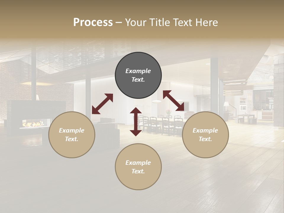 Luxusapartment Apartment Stein PowerPoint Template