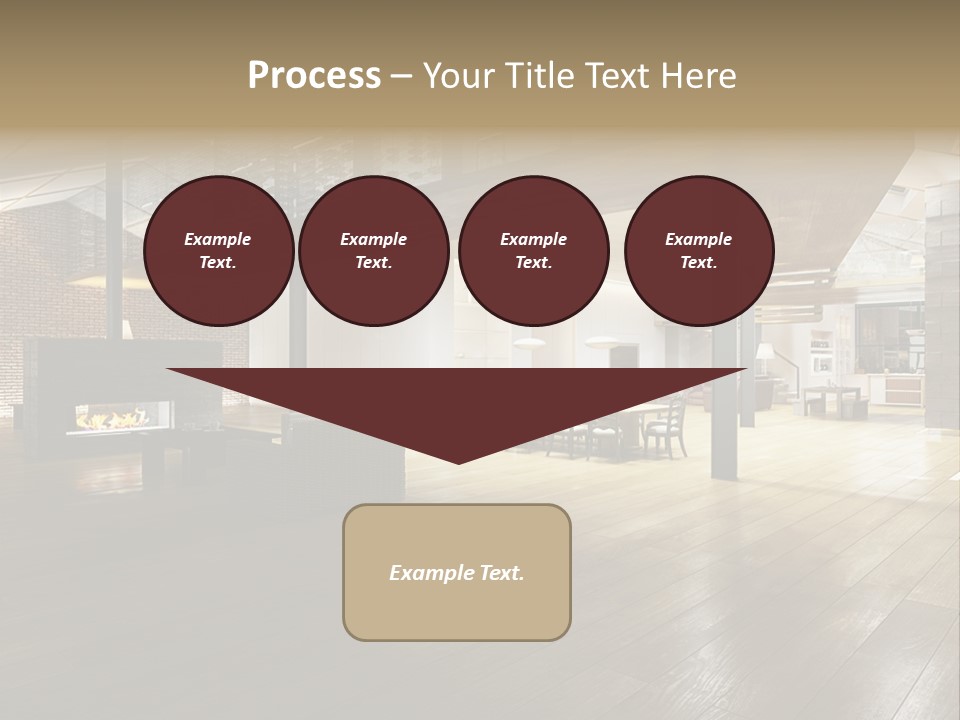 Luxusapartment Apartment Stein PowerPoint Template