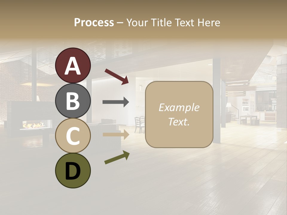 Luxusapartment Apartment Stein PowerPoint Template