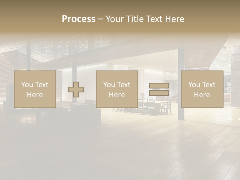 Luxusapartment Apartment Stein PowerPoint Template