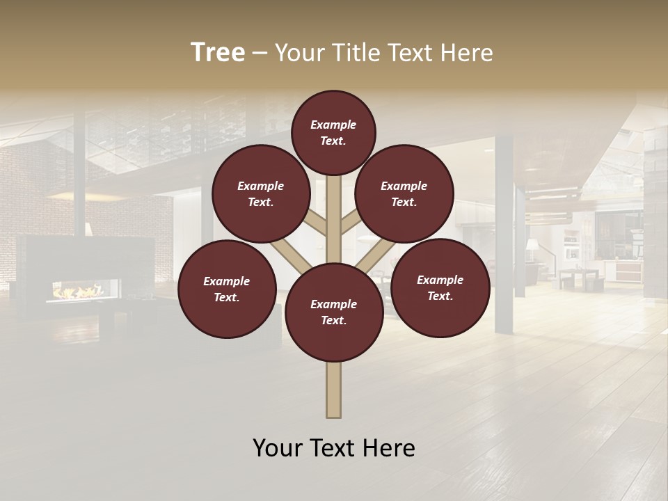 Luxusapartment Apartment Stein PowerPoint Template