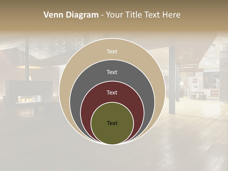 Luxusapartment Apartment Stein PowerPoint Template