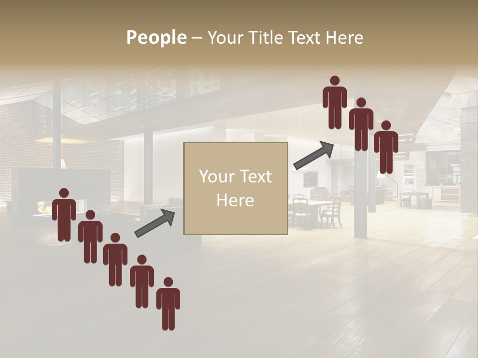 Luxusapartment Apartment Stein PowerPoint Template