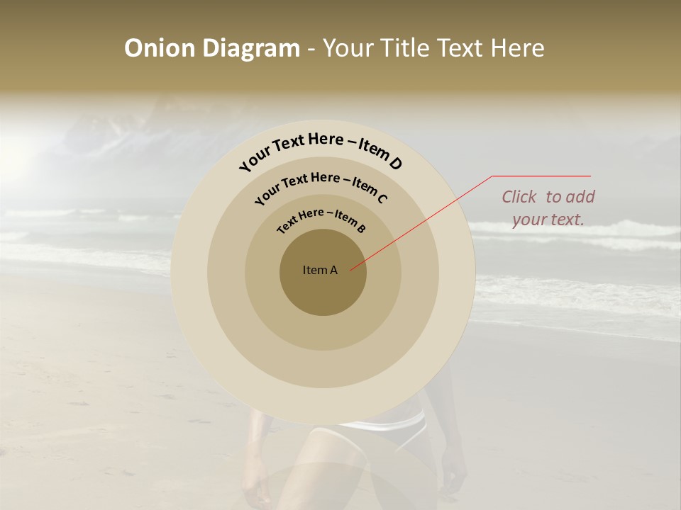 Provocative Naked Abs PowerPoint Template