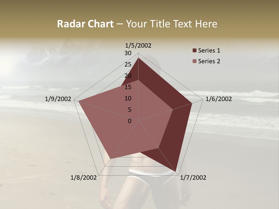 Provocative Naked Abs PowerPoint Template