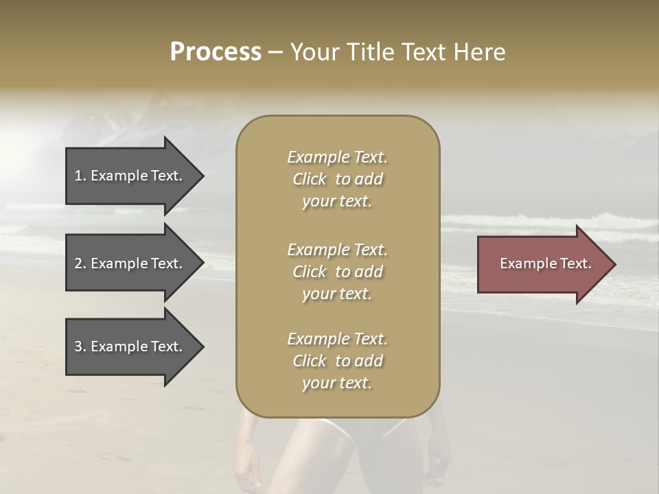 Provocative Naked Abs PowerPoint Template