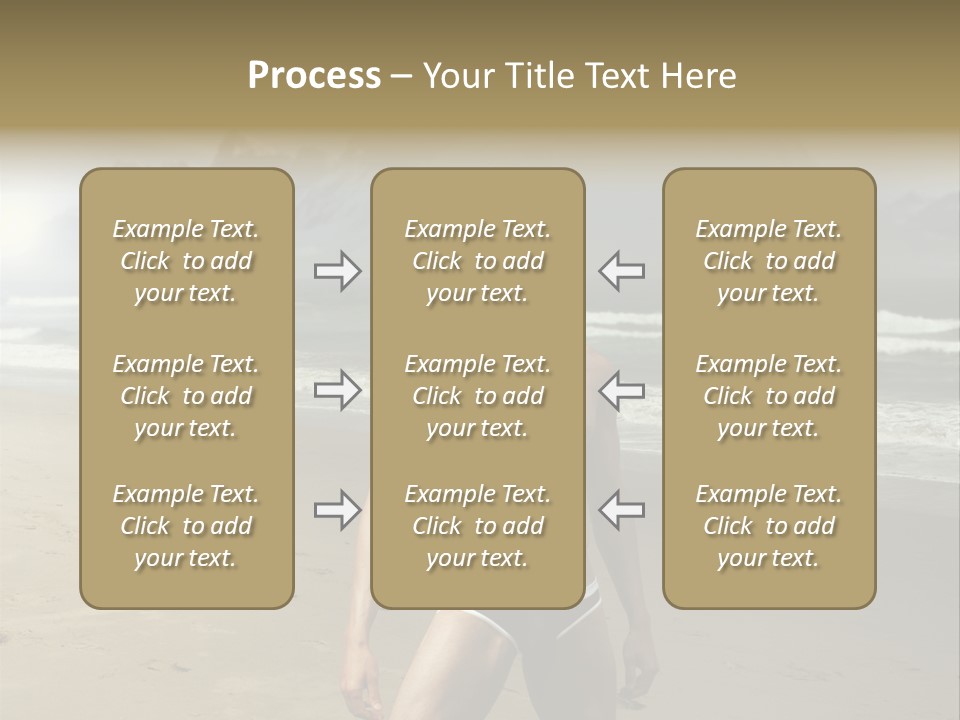 Provocative Naked Abs PowerPoint Template