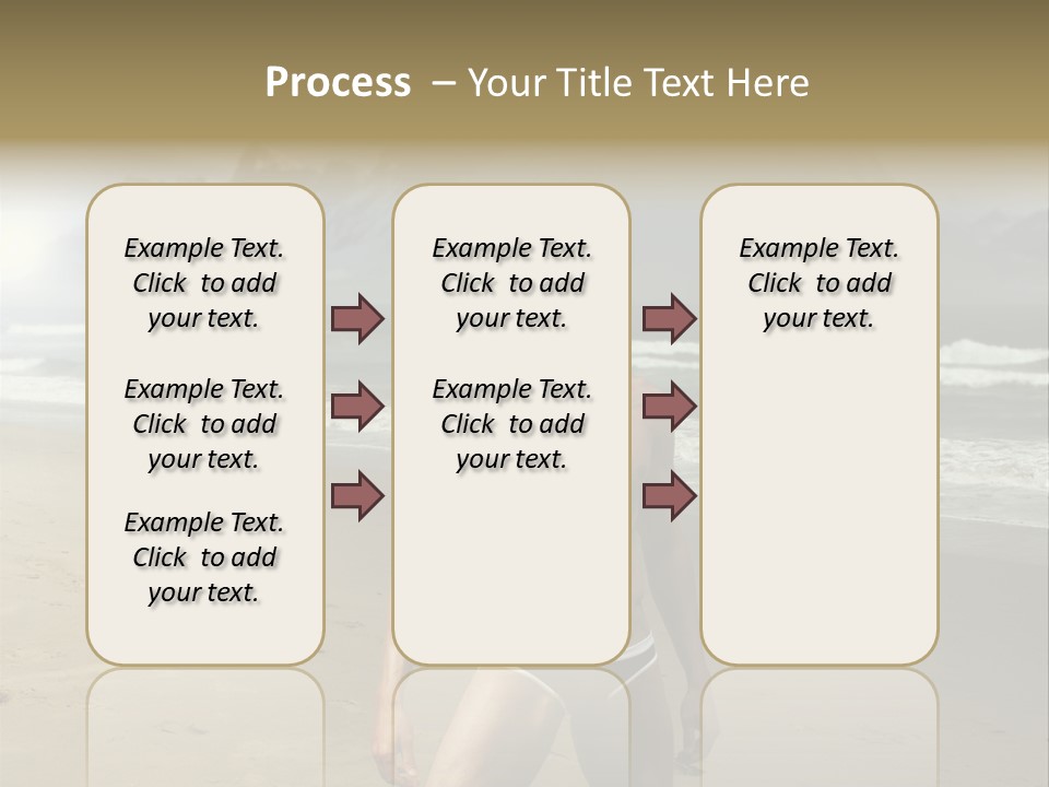 Provocative Naked Abs PowerPoint Template