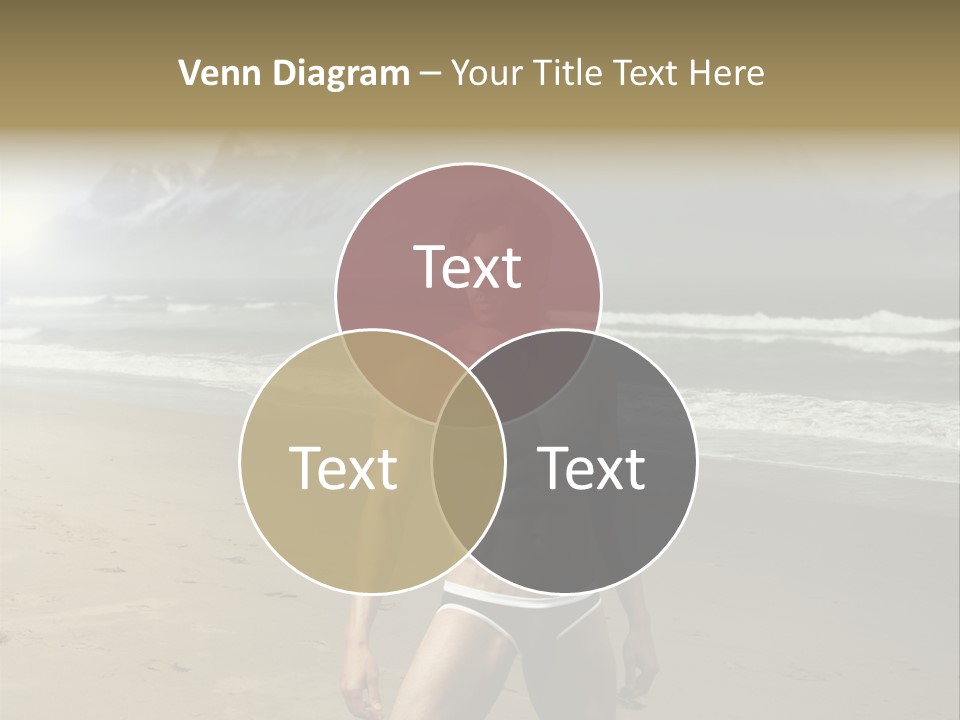 Provocative Naked Abs PowerPoint Template