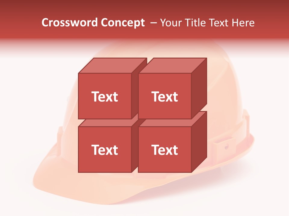 Tool Hat Isolated PowerPoint Template