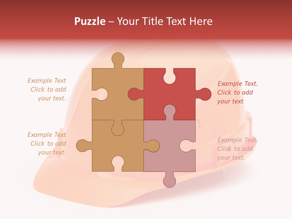 Tool Hat Isolated PowerPoint Template