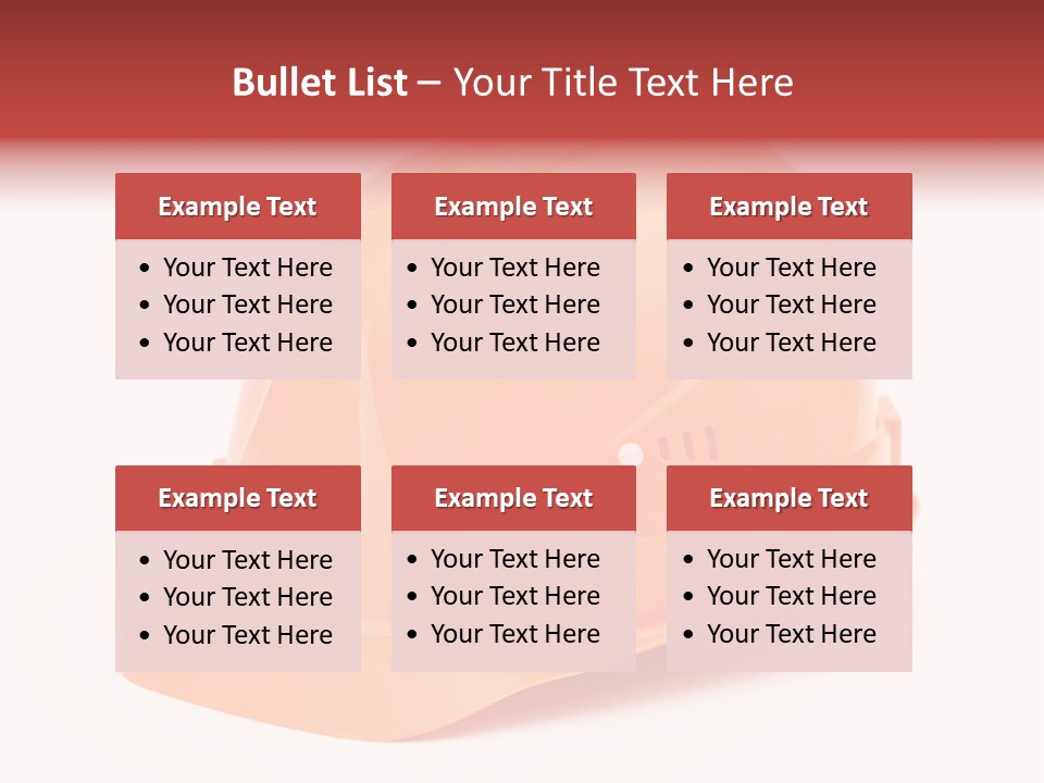 Tool Hat Isolated PowerPoint Template