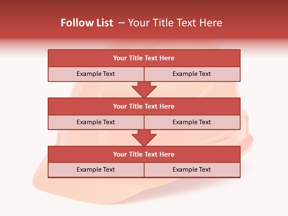 Tool Hat Isolated PowerPoint Template