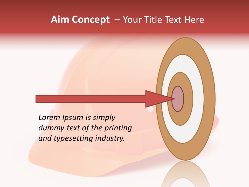 Tool Hat Isolated PowerPoint Template