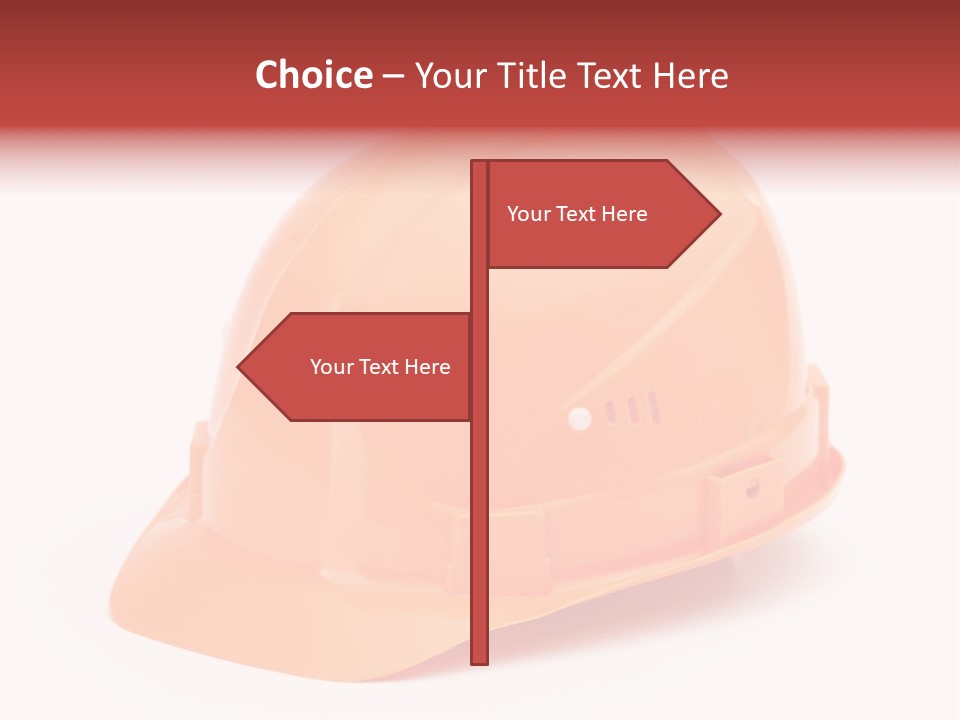 Tool Hat Isolated PowerPoint Template