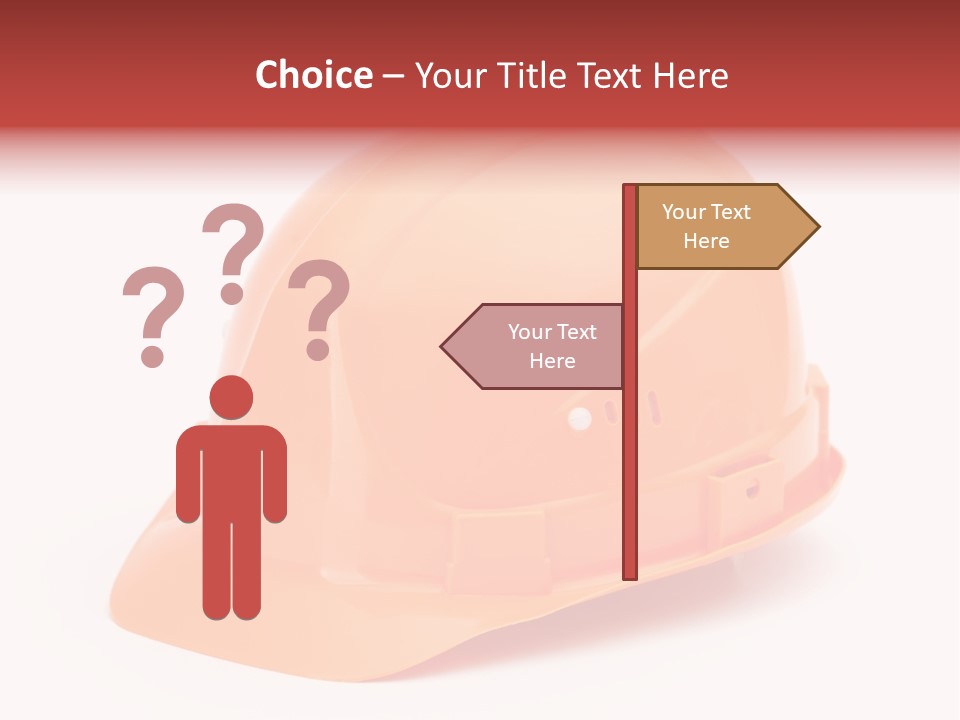 Tool Hat Isolated PowerPoint Template