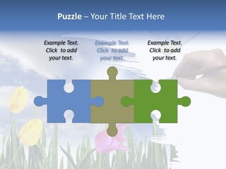 Lilac Paper Flora PowerPoint Template