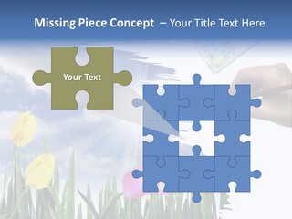 Lilac Paper Flora PowerPoint Template