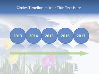 Lilac Paper Flora PowerPoint Template