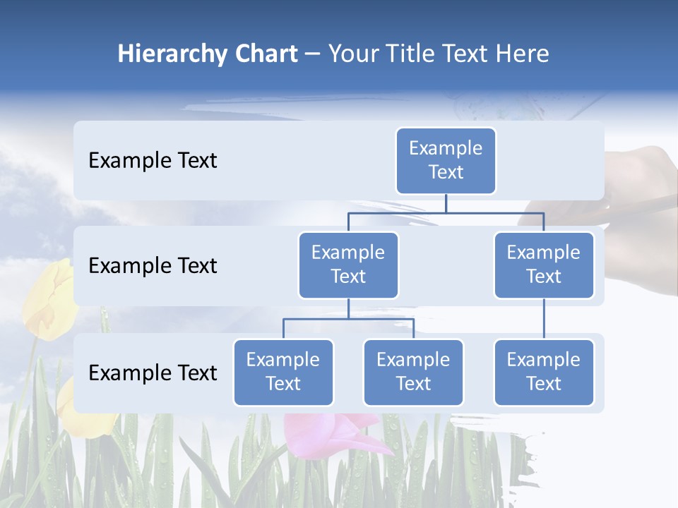 Lilac Paper Flora PowerPoint Template