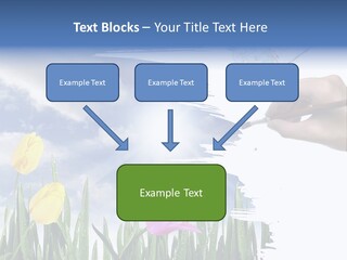 Lilac Paper Flora PowerPoint Template
