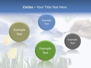Lilac Paper Flora PowerPoint Template