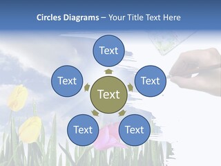 Lilac Paper Flora PowerPoint Template